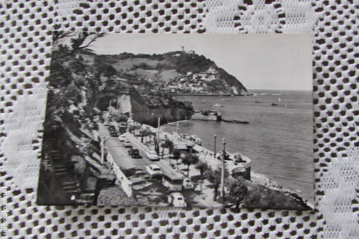 Postales: SAN SEBASTIAN MIRACONCHA Y MONTE IGUELDO 1961 CIRCULADA