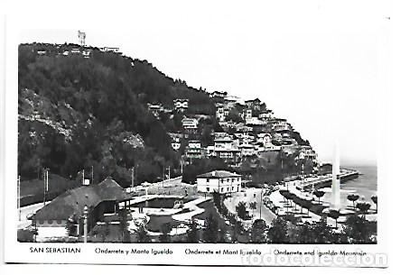 Postales: ONDARRETA Y MONTE IGUELDO.- SAN SEBASTIAN
