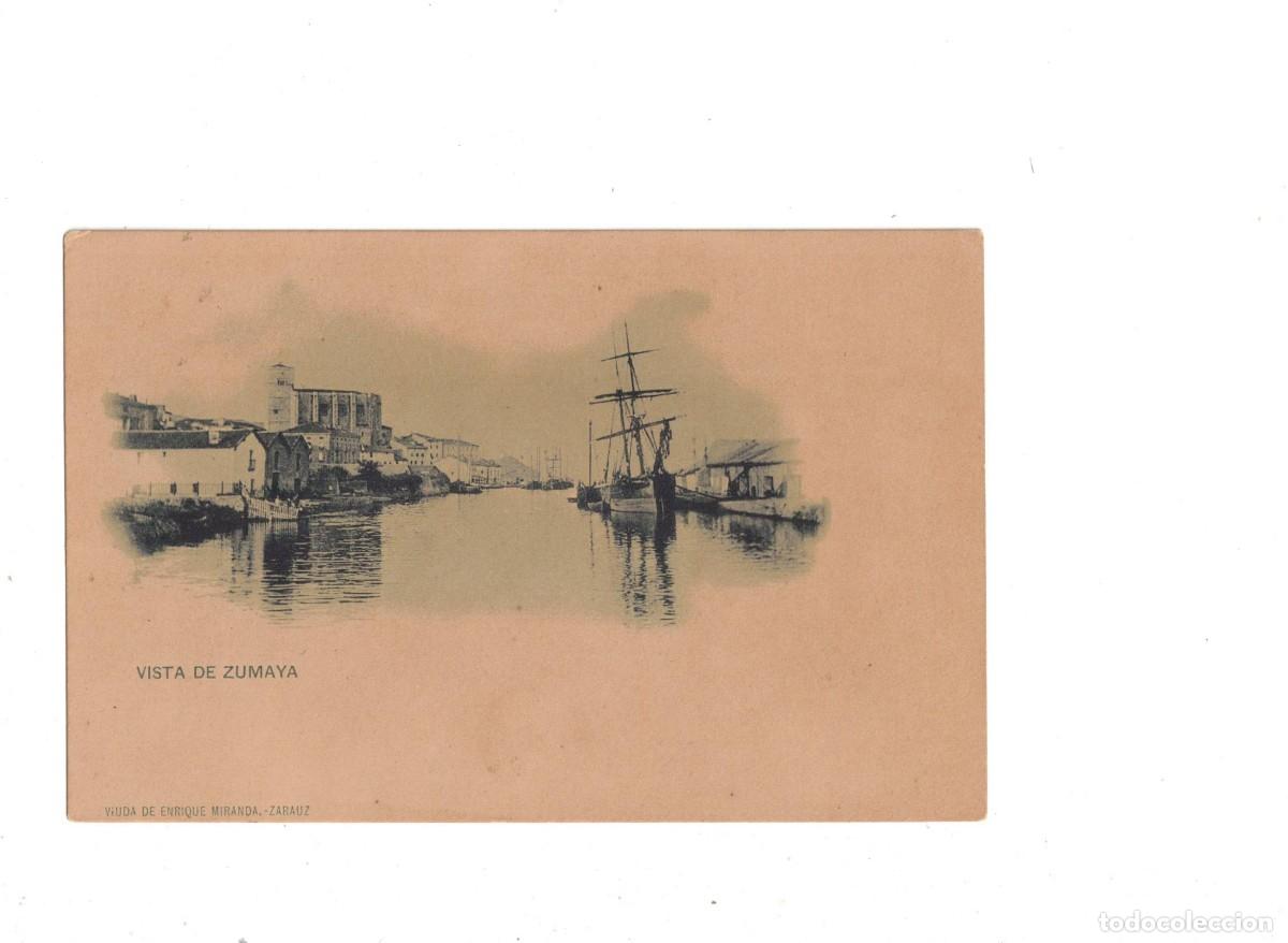 Postales: VISTA DE ZUMAYA. HAUSER Y MENET.