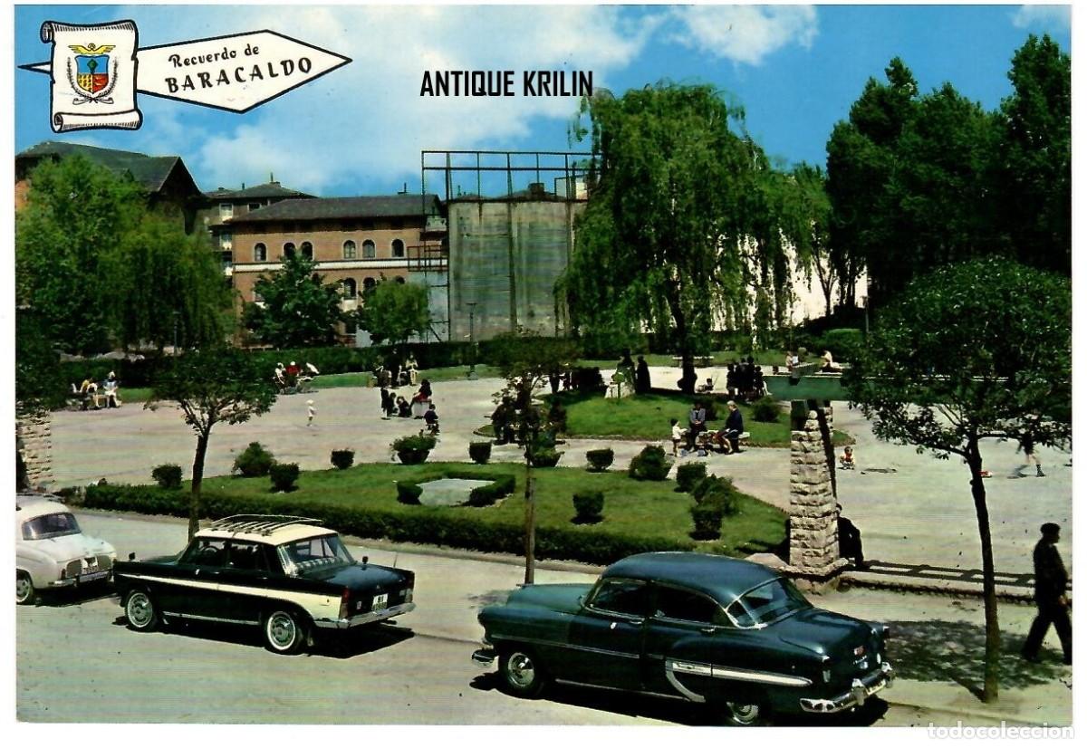 Postales: BARACALDO N&ordm; 6002 PLAZA AVENIDA DE LA ARGENTINA / EDI. PERGAMINO / SIN FRANQUEAR