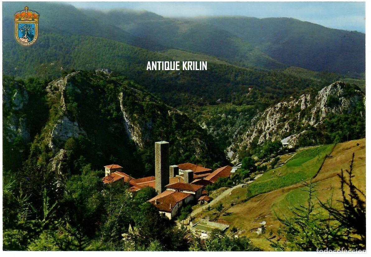 Postales: ARANZAZU N&ordm; 7 PAISAJE EN TORNO AL SANTUARIO / EDI. GARCIA GARRABELLA / SIN FRANQUEAR