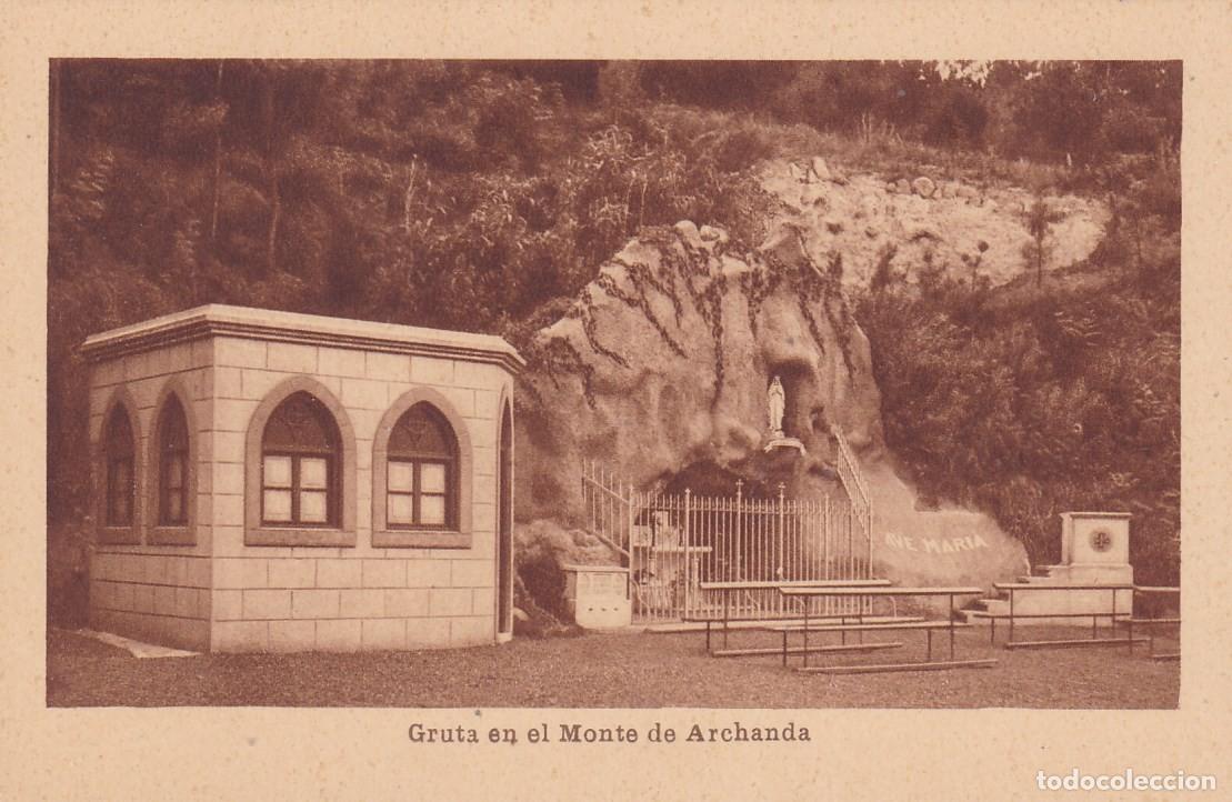 Postales: ESPA&Ntilde;A TARJETA POSTAL NUEVA SIN CIRCULAR GRUTA MONTE ARCHANDA MUY BUEN ESTADO