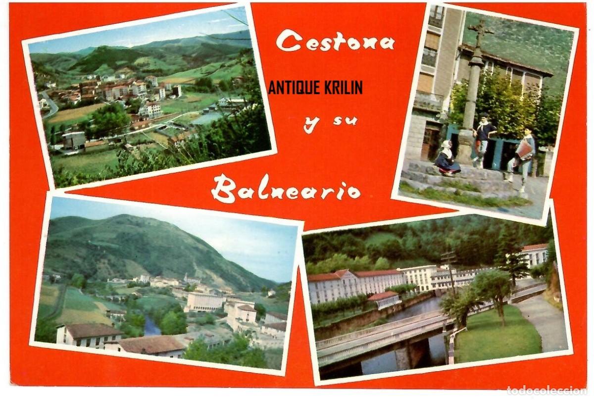 Postales: CESTONA N&ordm; 20 CESTONA Y SU BALNEARIO / FOTO GAR / SIN FRANQUEAR