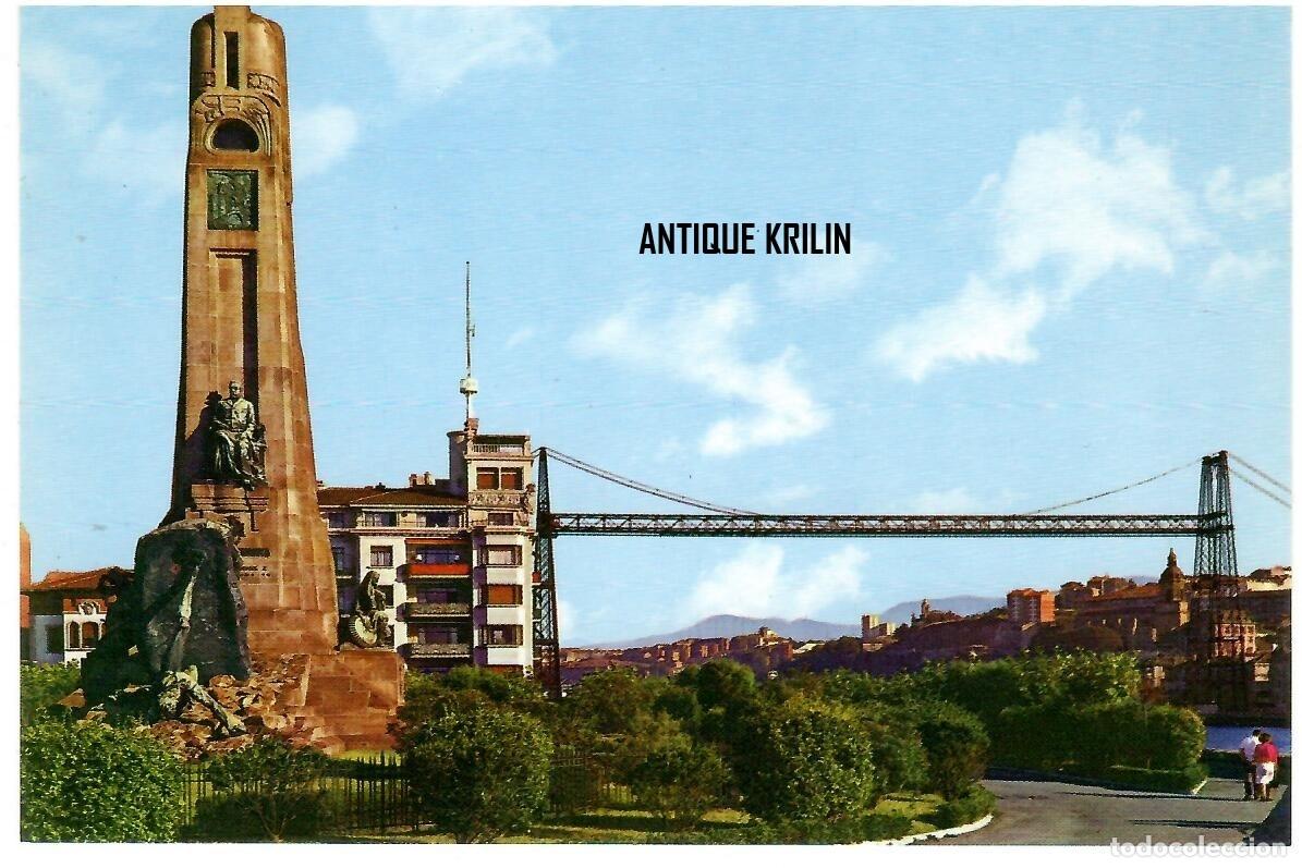 Postales: LAS ARENAS N&ordm; 58 MONUMENTO EVARISTO CHURRUCA / SIN FRANQUEAR