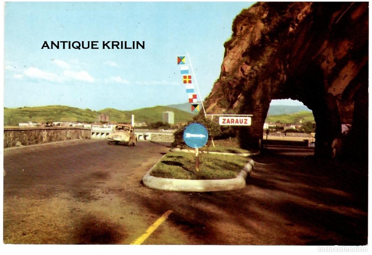 Postales: ZARAUZ N&ordm; 133 ENTRADA A LA VILLA / FOTO GAR / SIN FRANQUEAR