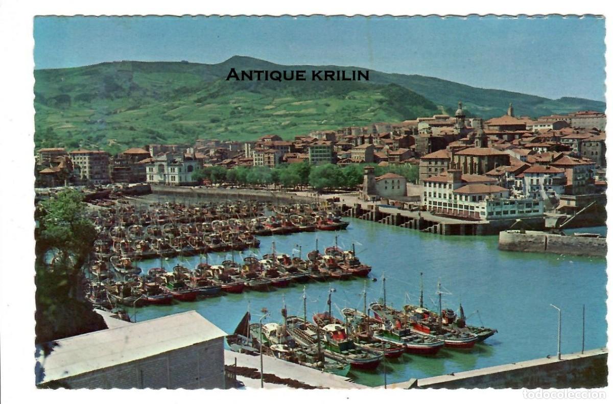 Postales: BERMEO / PUERTO DE BERMEO / EDICIONES TARJE-FHER 1963 / SIN FRANQUEAR