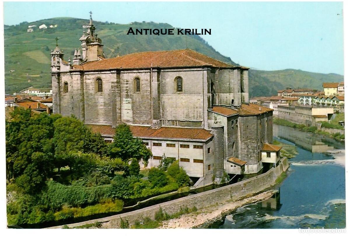 Postales: TOLOSA N&ordm; 144 IGLESIA PARROQUIAL DE STA. MARIA / EDICIONES ALARDE / SIN FRANQUEAR