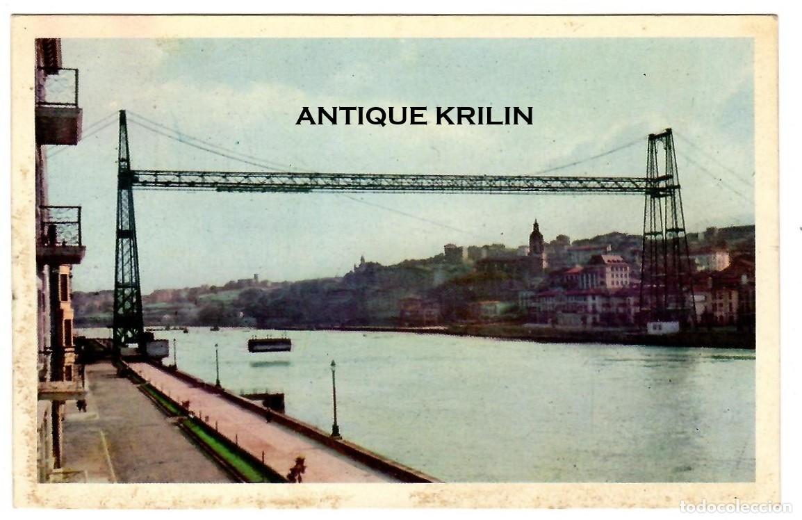 Postales: PORTUGALETE N&ordm; 7 PUENTE DE VIZCAYA / EDICION HAE / SIN FRANQUEAR