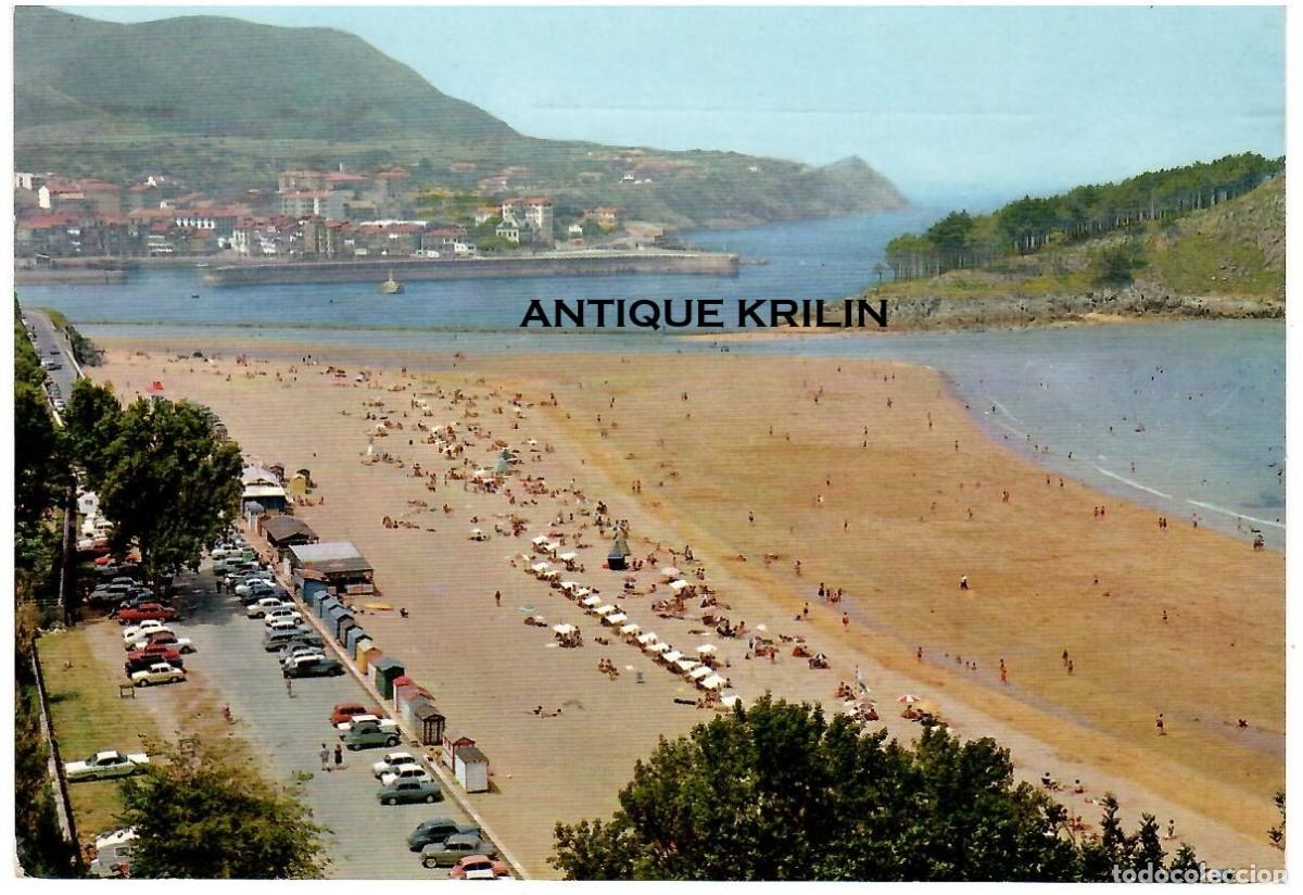 Postales: LEQUEITIO N&ordm; 3 PLAYA DE CARRASPIO / EDICION G. GARRABELLA / FRANQUEADA