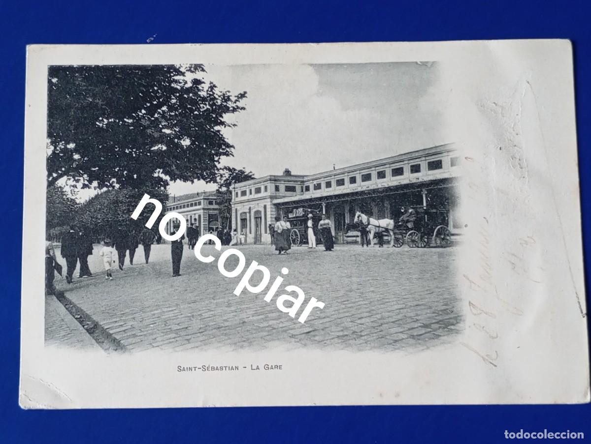 Postales: San Sebasti&aacute;n La Estaci&oacute;n La Gare