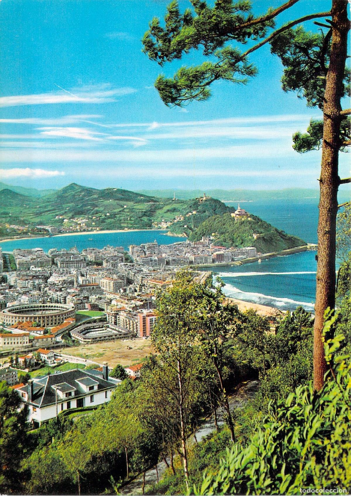 Postales: Postal de San Sebasti&aacute;n - Vista Panor&aacute;mica desde el Monte Ul&iacute;a
