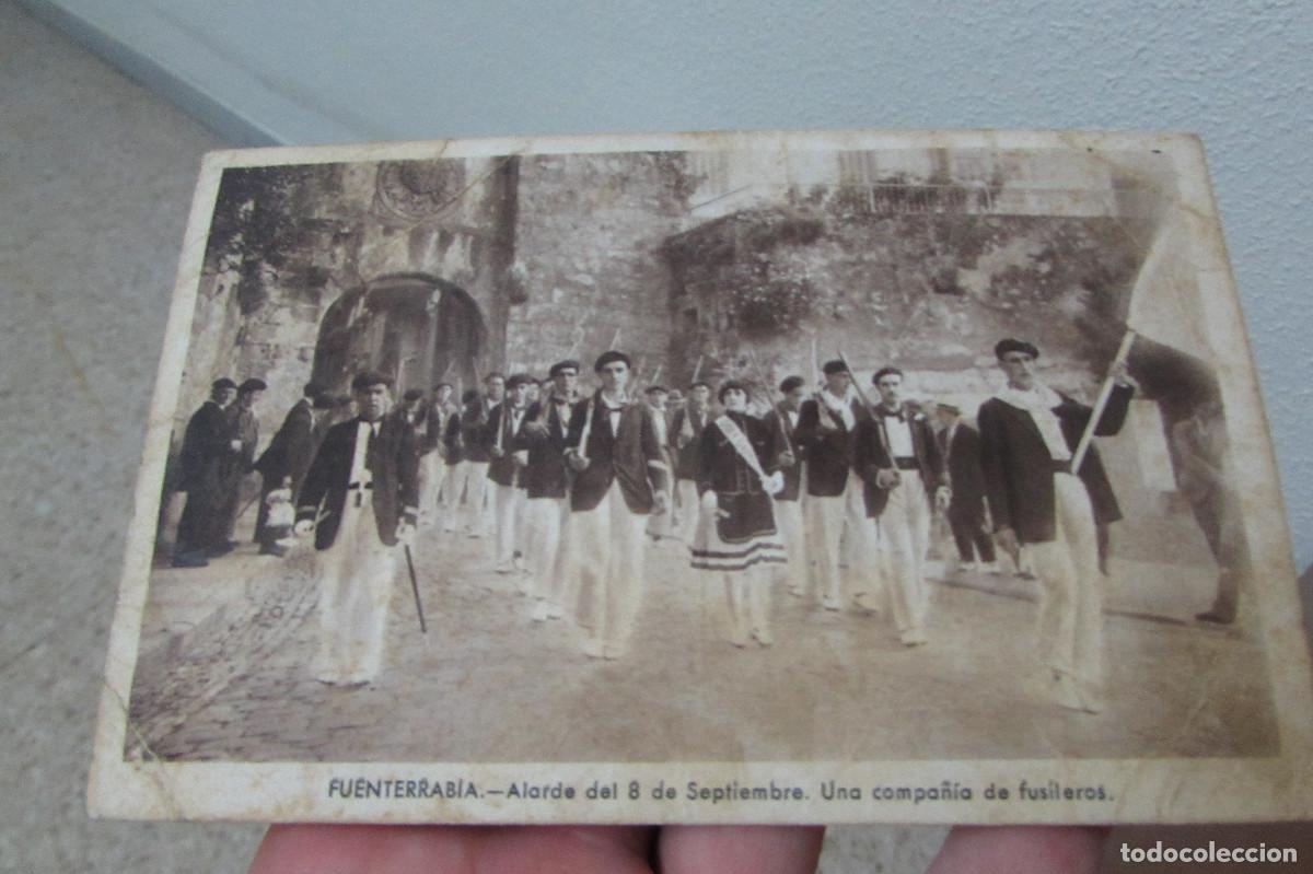 Postkarten: ALARDE COMPA&Ntilde;&Iacute;A DE FUSILEROS POSTAL FUENTERRABIA CIRCULADA