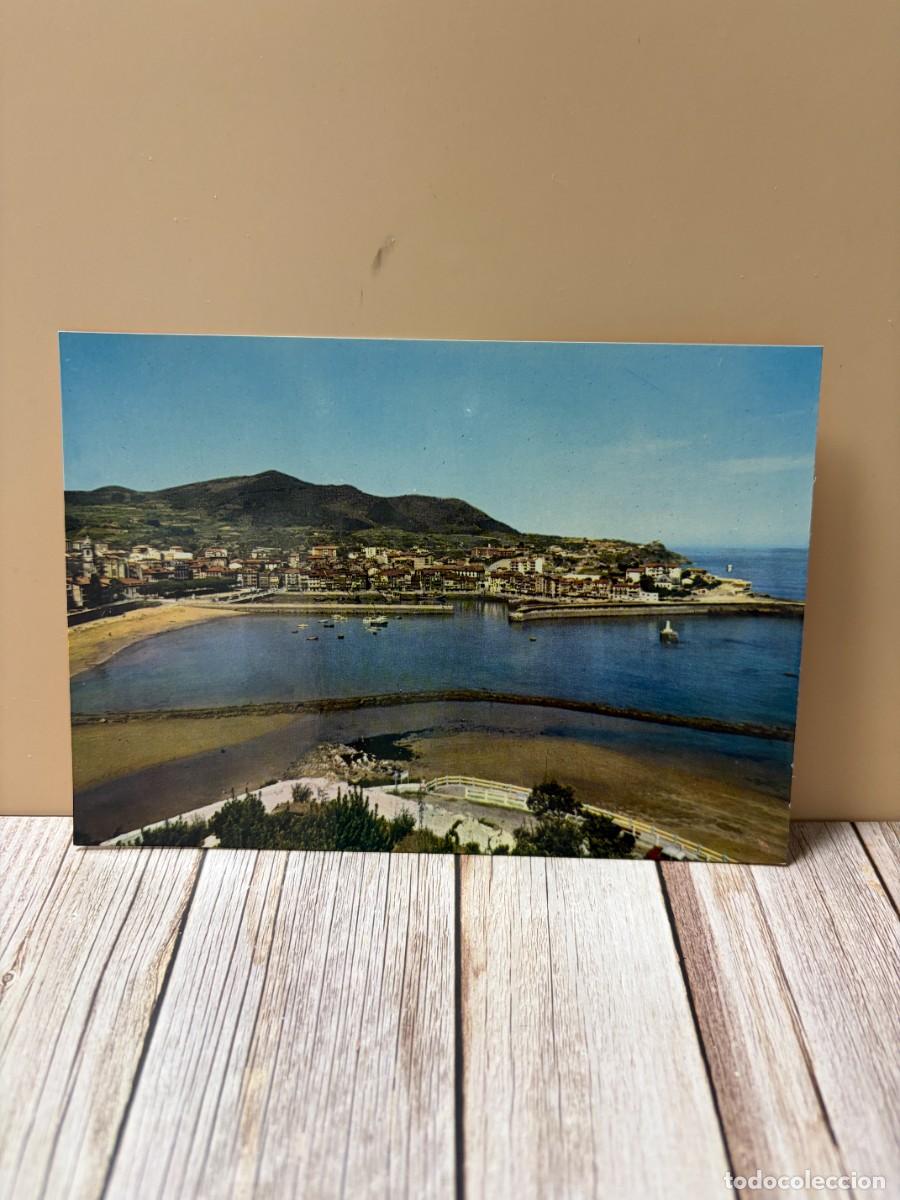 Postales: TARJETA POSTAL. VIZCAYA. 2002.- LEQUEITIO. DOS PLAYAS Y VISTA PARCIAL. EDICIONES ARRIBAS