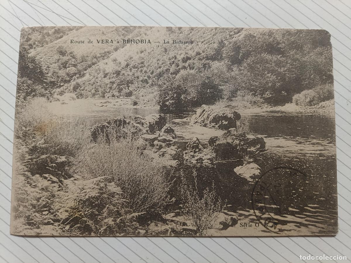 Postales: Vera a Behobia. R&iacute;o Bidasoa