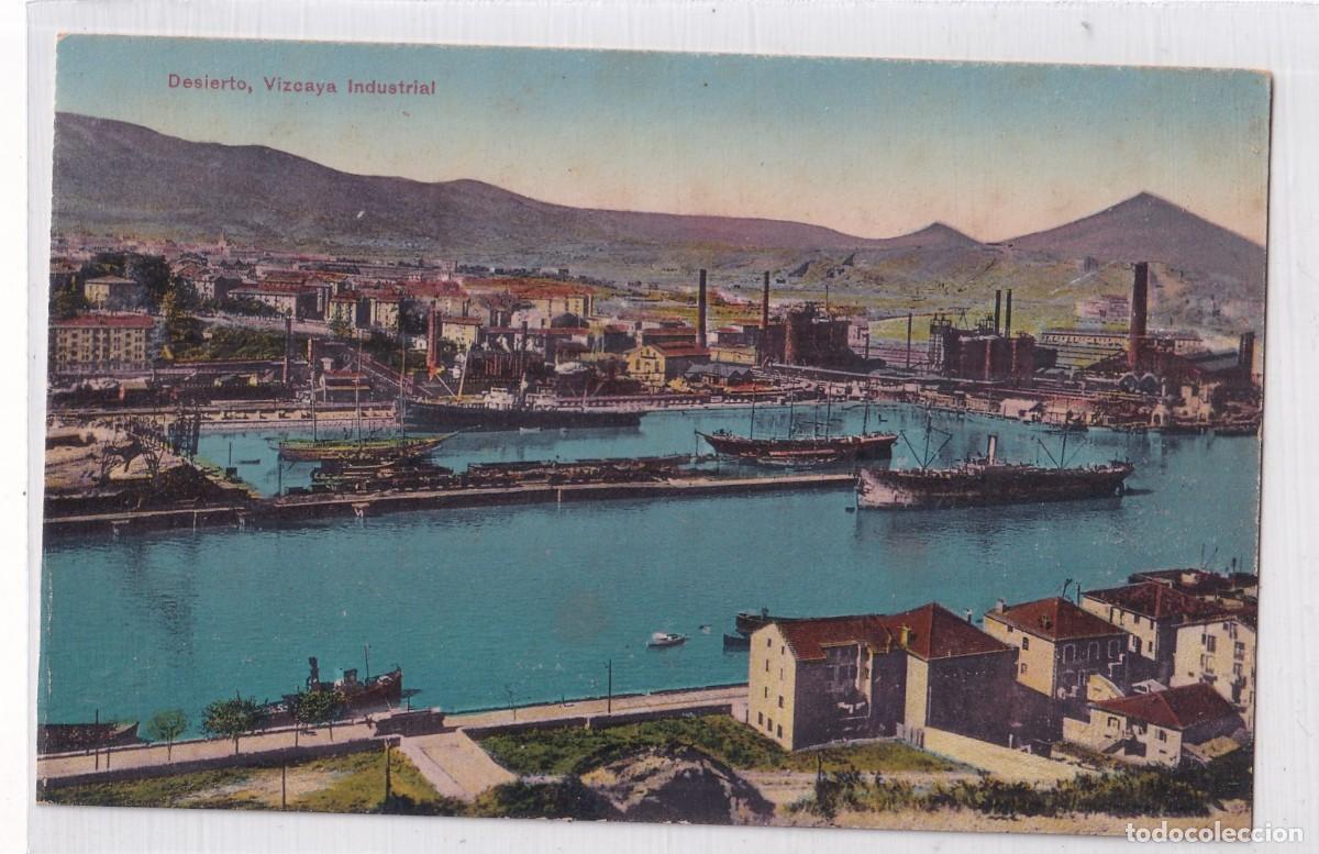 Postales: Bilbao. Desierto Vizcaya industrial . L G Sin circular
