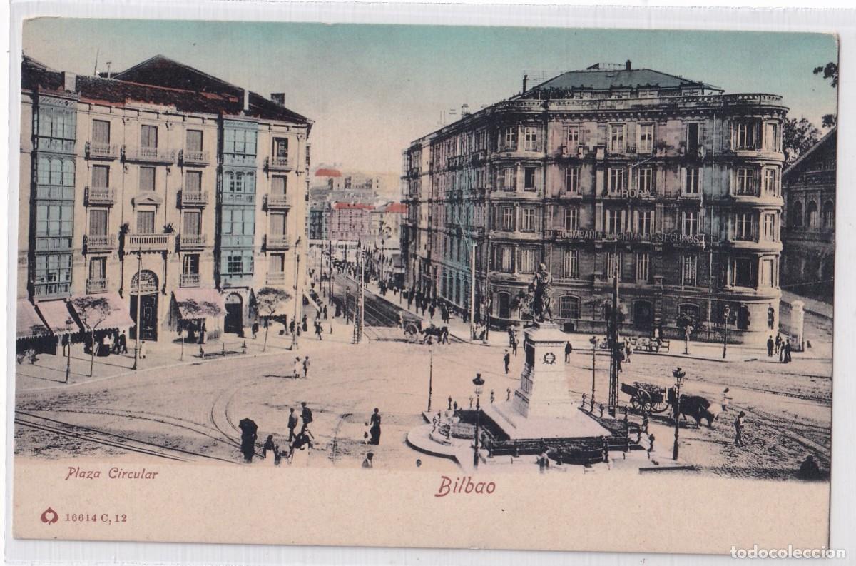 Postales: Bilbao. Plaza circular. Sin circular - Foto 1