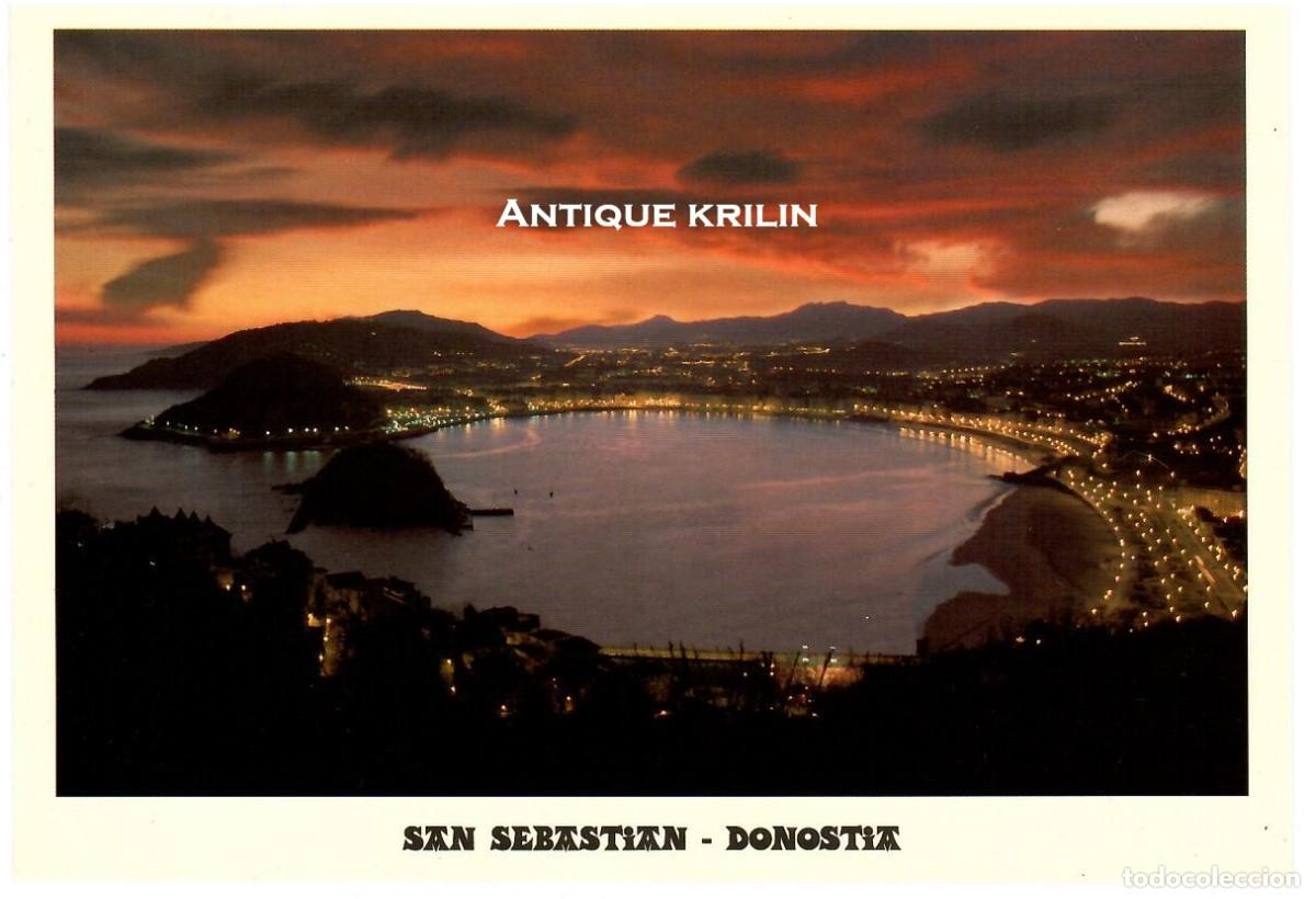 Postales: SAN SEBASTIAN N&ordm; 111 VISTA GENERAL , AMANECER / EDICION MANIPEL / SIN FRANQUEAR