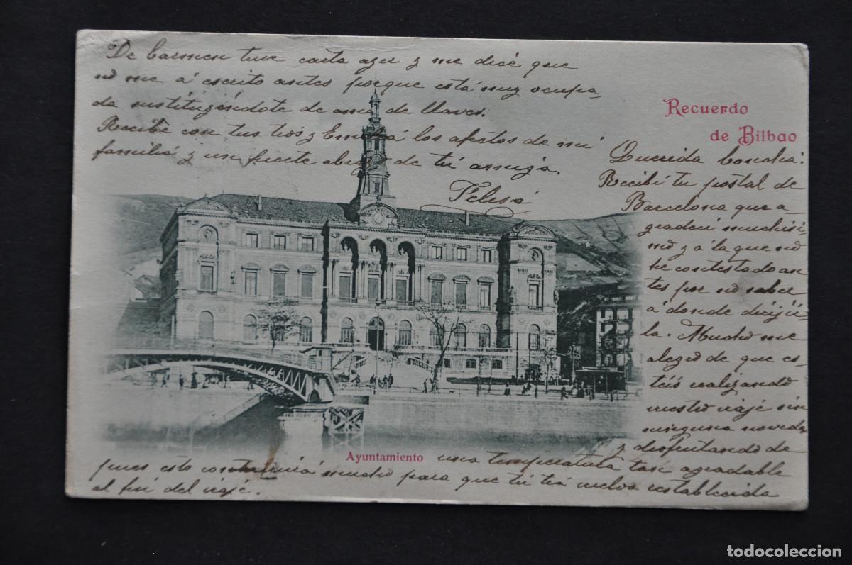 Postales: AYUNTAMIENTO - RECUERDO DE BILBAO