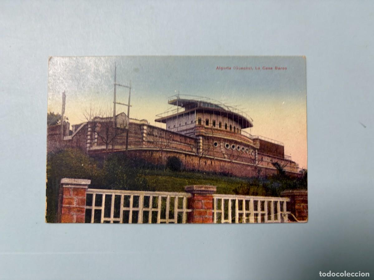 Postales: TARJETA POSTAL. VIZCAYA. GUENCHO. ALGORTA. LA CASA BARCO
