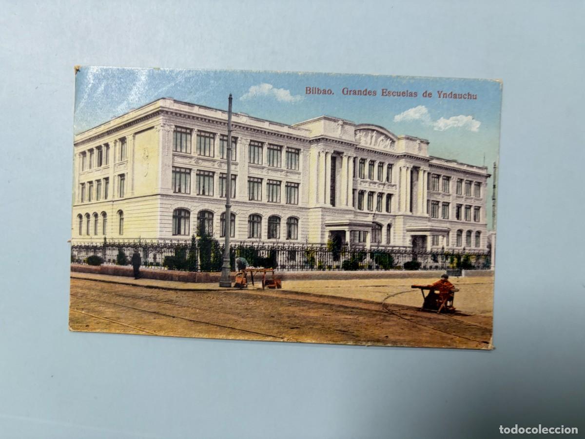 Postales: TARJETA POSTAL. BILBAO. GRANDES ESCUELAS DE YNDAUCHU