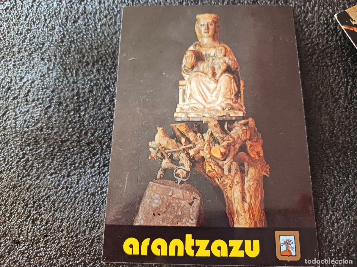 Postales: 1 arantzazu, la imagen sobre el espino, ed. santuario