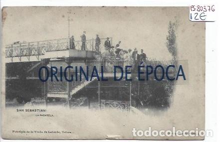Postales: (PS-80376)POSTAL DE SAN SEBASTIAN-LA PASARELA.CAMISERIA-EQUIPOS-NOVEDADES-EL ANDORRANO