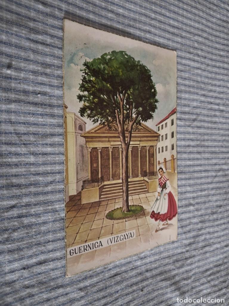 Postales: Postal antigua Vizcaya. Guernica. Circulada por avi&oacute;n