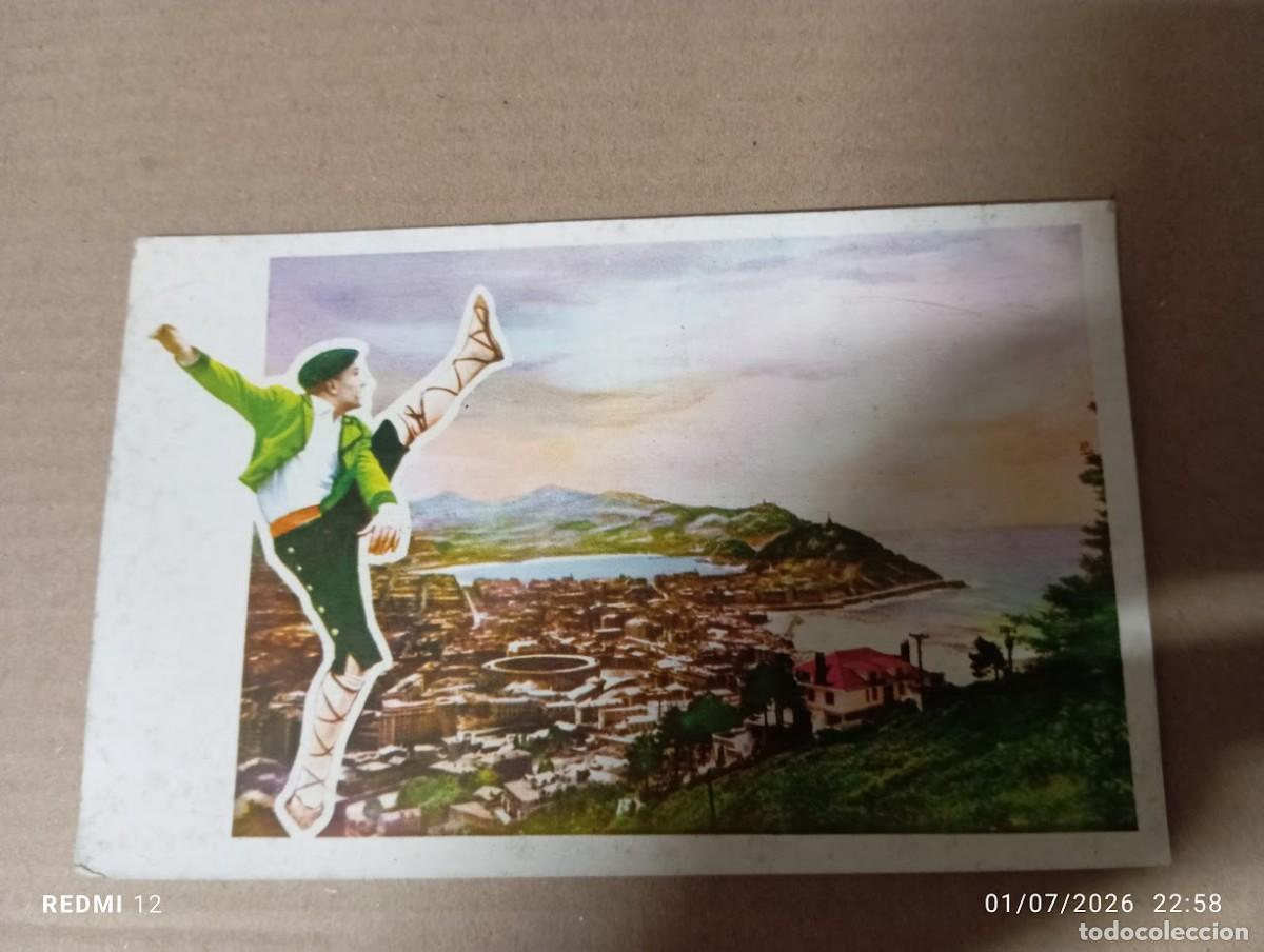 Postales: POSTAL SAN SEBASTIAN DANTZARI 1962