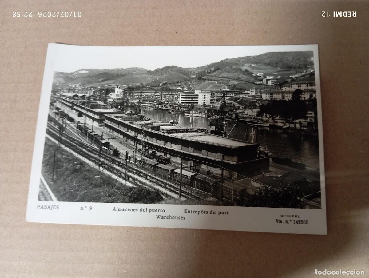 Postales: POSTAL ALMACENES PUERTO DE PASAJES GUIPUZCOA A&Ntilde;OS 60
