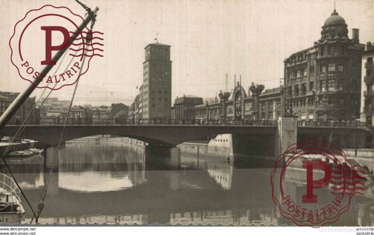 Postales: BILBAO- R&Iacute;A. PUENTE DE LA VICTORIA. VIZCAYA PA&Iacute;S VASCO ESPA&Ntilde;A ESPAGNE