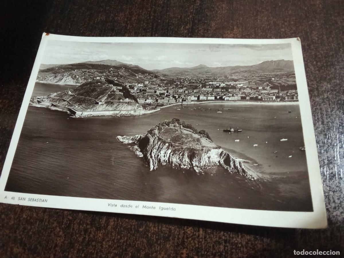 Postales: San Sebastian,Vista desde el Monte Igueldo.