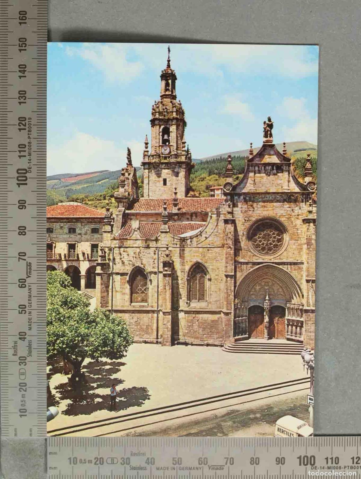Postales: POSTAL. Iglesia de San Severino - Valmaseda - Vizcaya