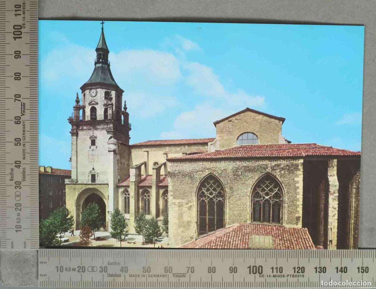 Postales: POSTAL. Catedral vieja de Vitoria