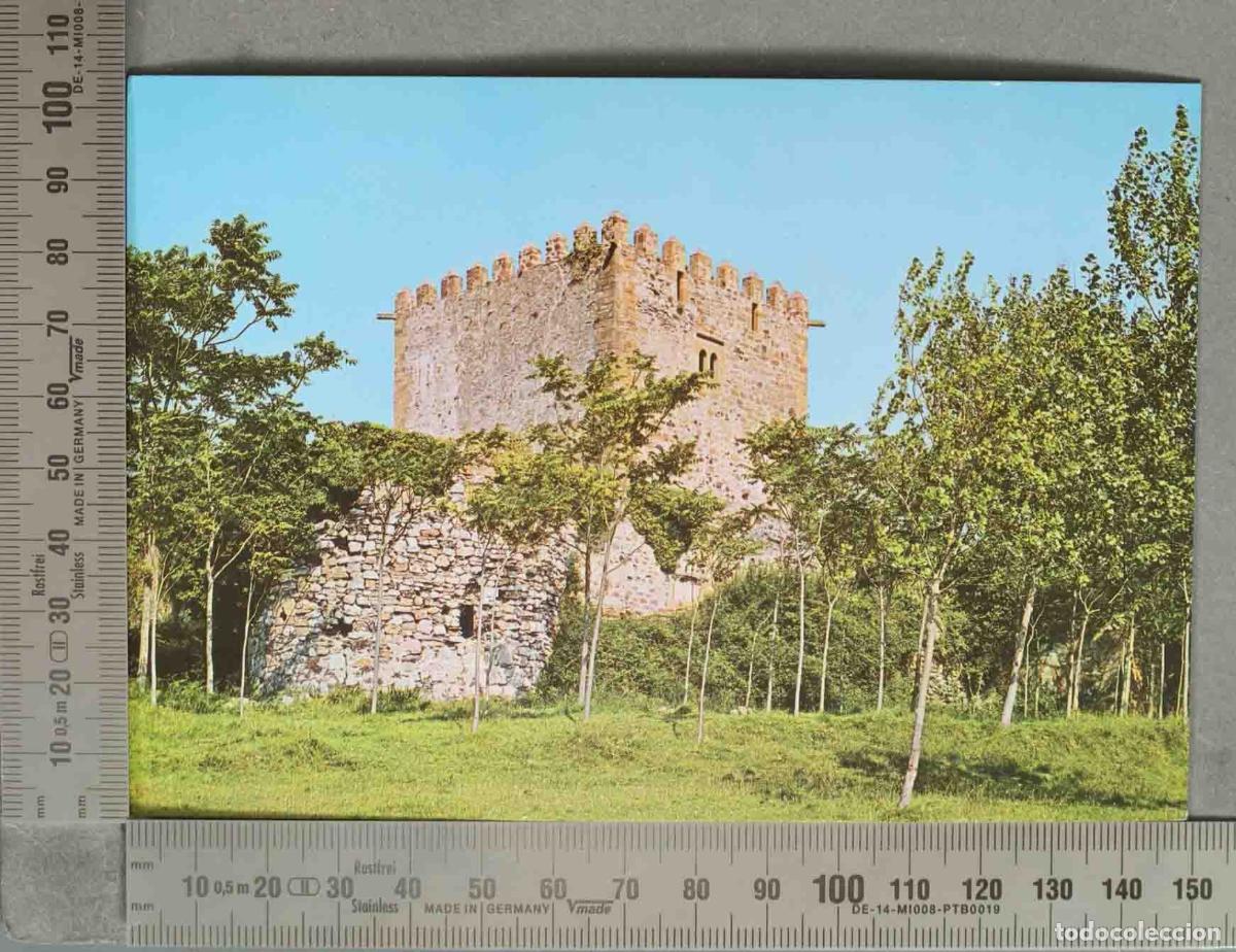 Postales: POSTAL. Castillo de Mu&ntilde;atones (Vizcaya) - Castillos de Espa&ntilde;a