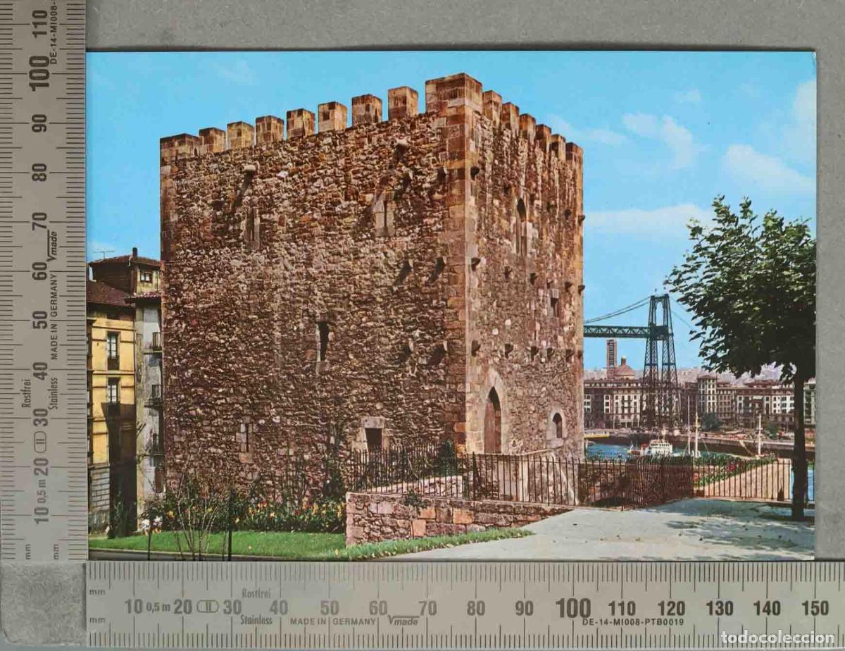 Postales: POSTAL. Portugalete - Castillo de Salazar