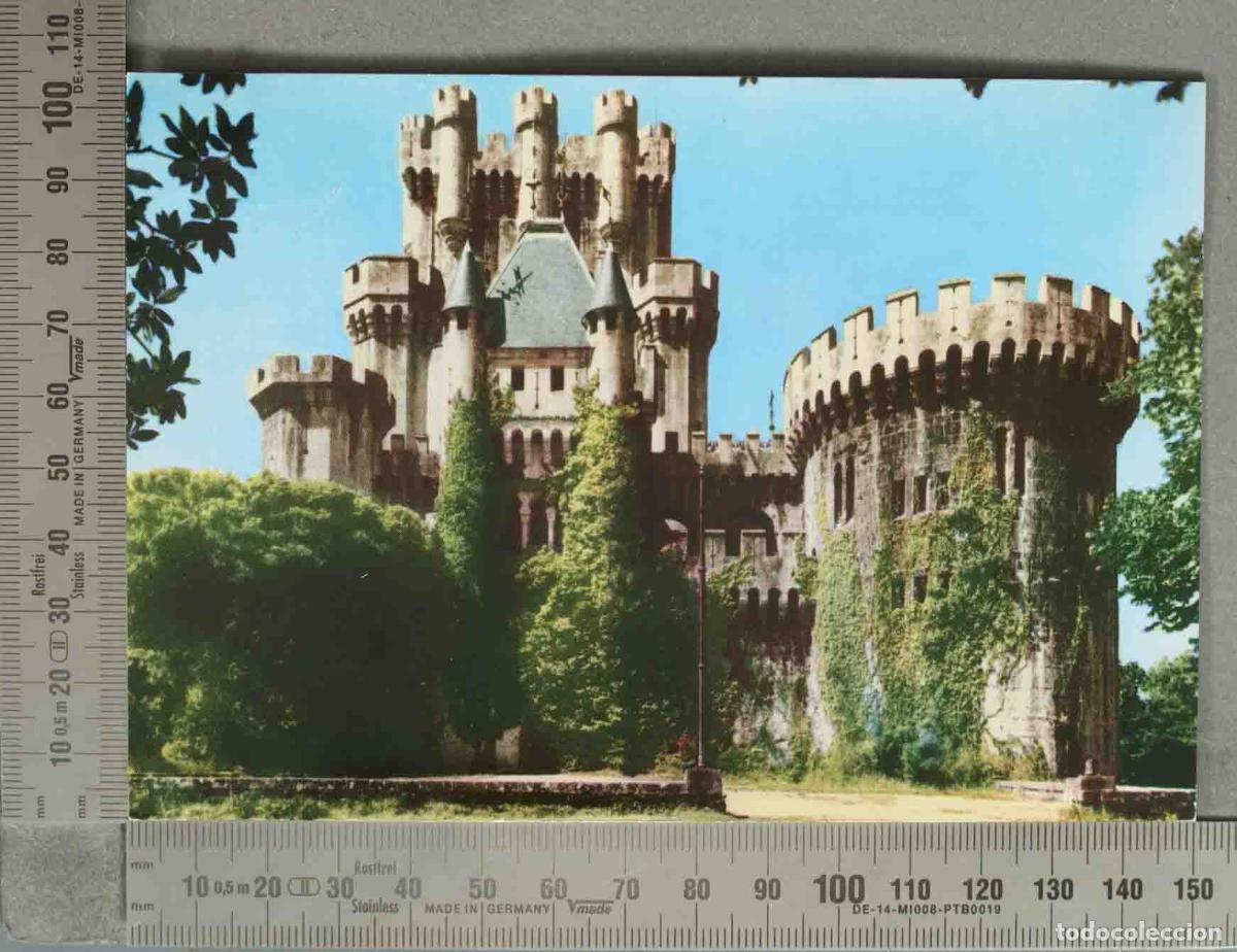 Postales: POSTAL. Castillos de Espa&ntilde;a - Butr&oacute;n, en Plencia (Vizcaya) -