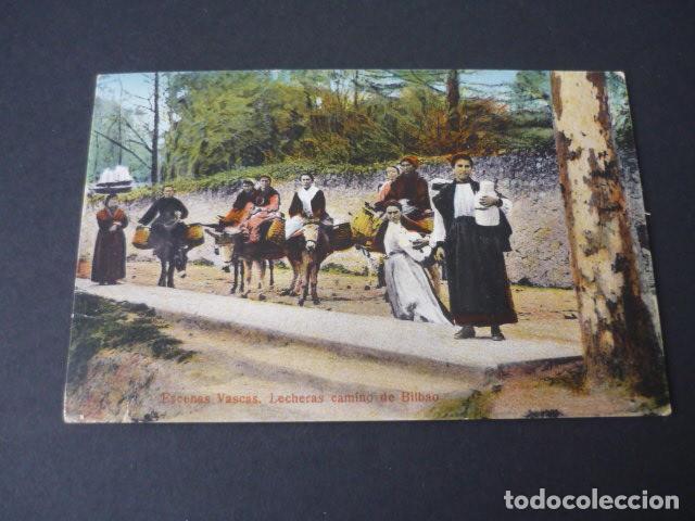 Postcards: BILBAO ESCENAS VASCAS LECHERAS