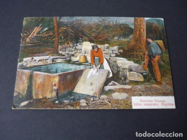 Cartes Postales: ELGOIBAR GUIPUZCOA ESCENAS VASCAS IDILIO TEMPRANO