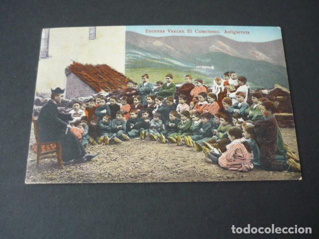Cartes Postales: ASTIGARRETA GUIPUZCOA ESCENAS VASCAS EL CATECISMO