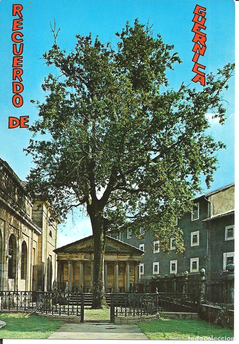 Postales: POSTAL GUERNICA (VIZCAYA) - ARBOL SIMBOLICO - EXC. SAN CAYETANO 1968 S/USAR