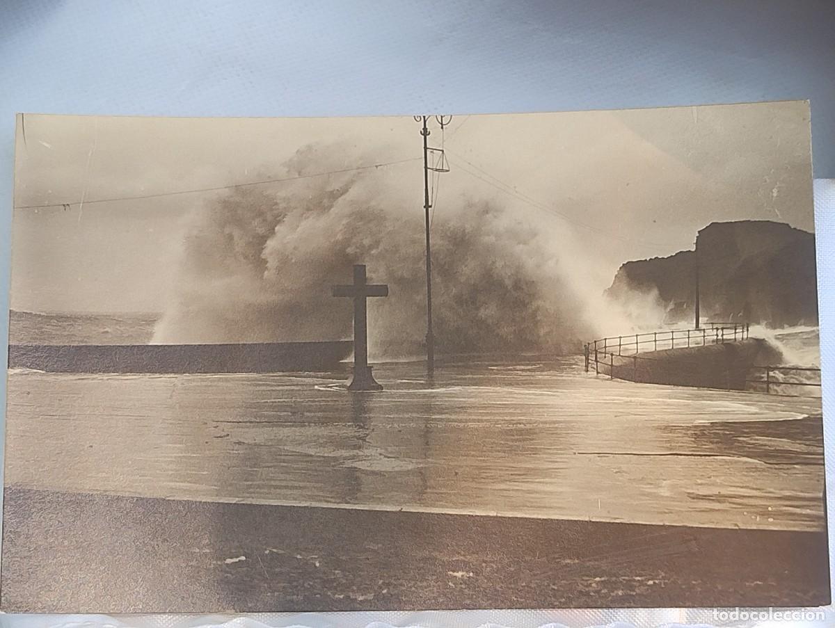 Postales: Postal fotogr&aacute;fica. LEQUEITIO (VIZCAYA).- TEMPORAL