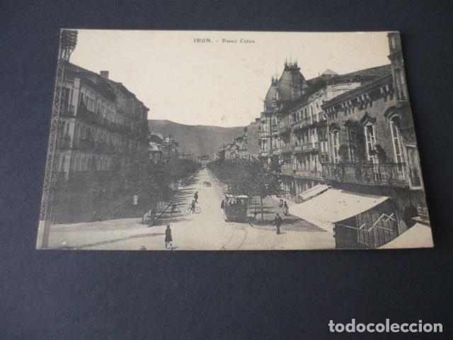 Postales: IRUN GUIPUZCOA PASEO COLON