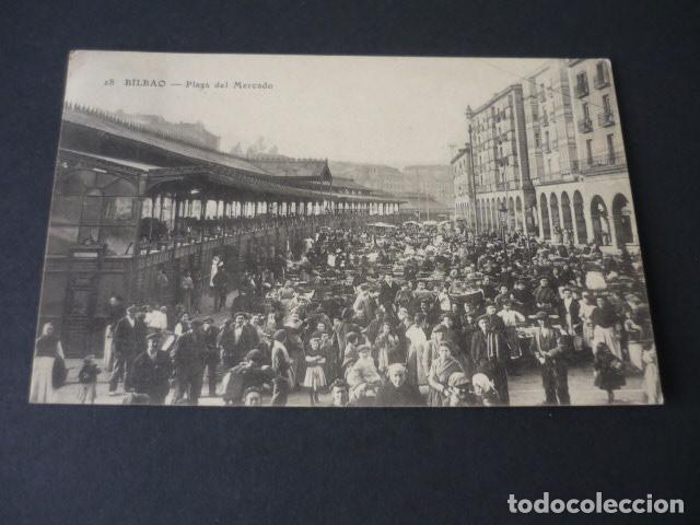 Postales: BILBAO PLAZA DEL MERCADO