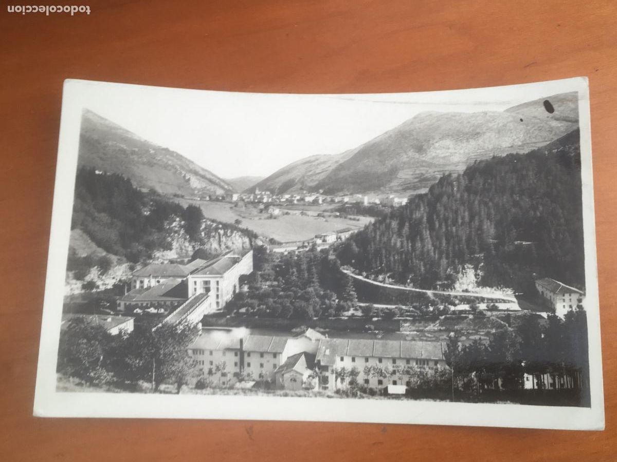 Postales: cestona vista parcial del balneario y pueblo postal fotografica original circulada