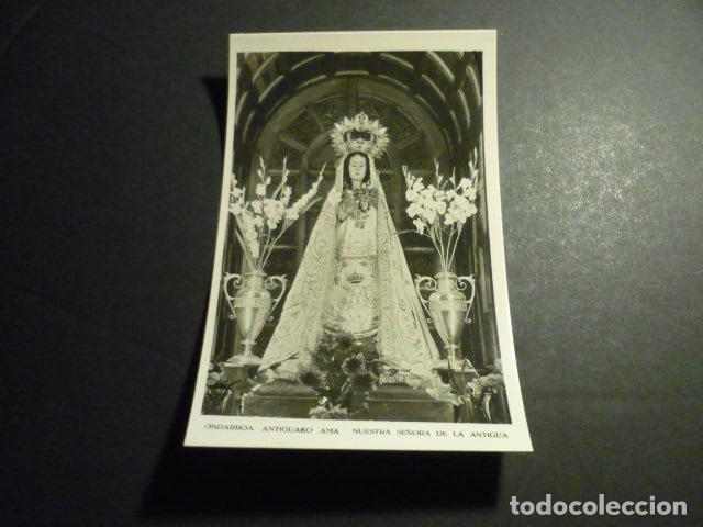 Postales: ONDARROA VIZCAYA NUESTRA SE&Ntilde;ORA DE LA ANTIGUA