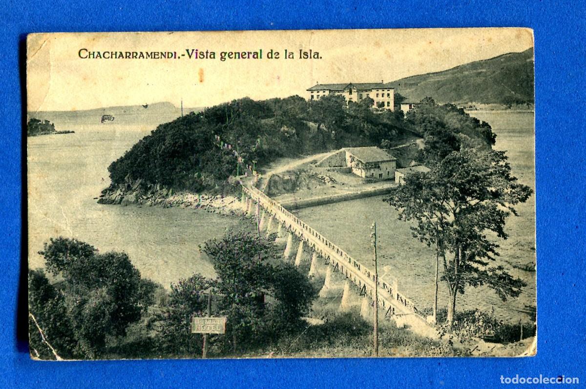 Postales: POSTAL ESCRITA PERO NO CIRCULADA CHACHARRAMENDI BILBAO GUERNICA EDITA L. G