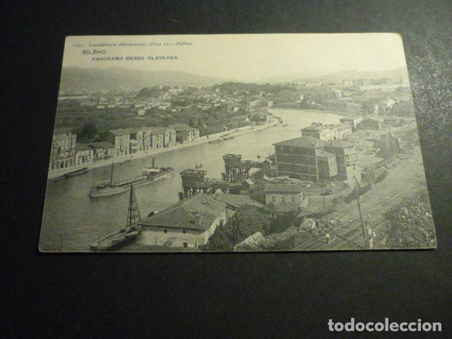 Postales: BILBAO PANORAMA DESDE OLAVEAGA HAUSER Y MENET SIN DIVIDIR