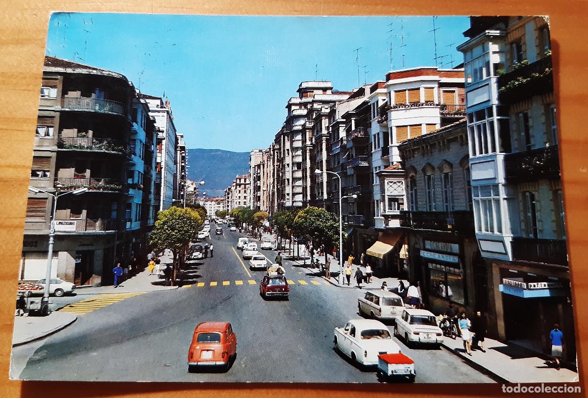 Cartes Postales: IR&Uacute;N - 16 - PASEO DE COL&Oacute;N - CIRCULADA CON SELLO - A&Ntilde;O 1976 - 10 X 15 CMS. - MUY BUEN ESTADO