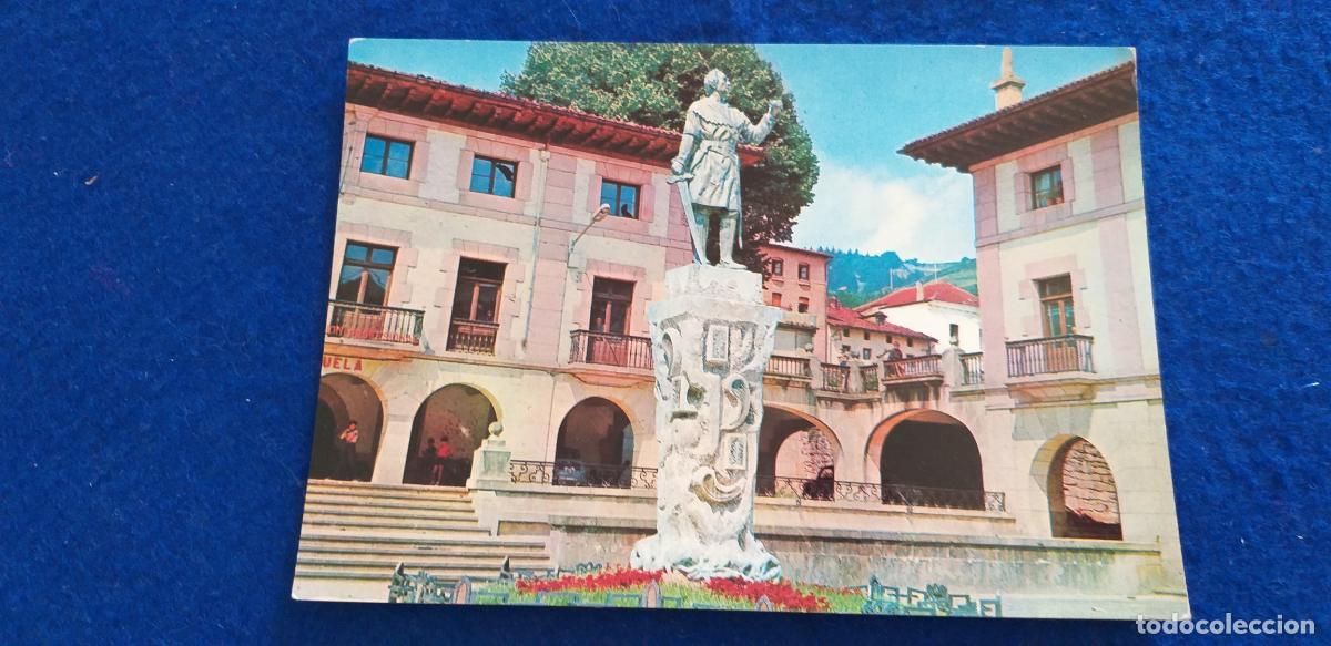 Postales: Postal de Guernica (Vizcaya). Monumento D. Tello. Sr de Vizcaya. # 163.