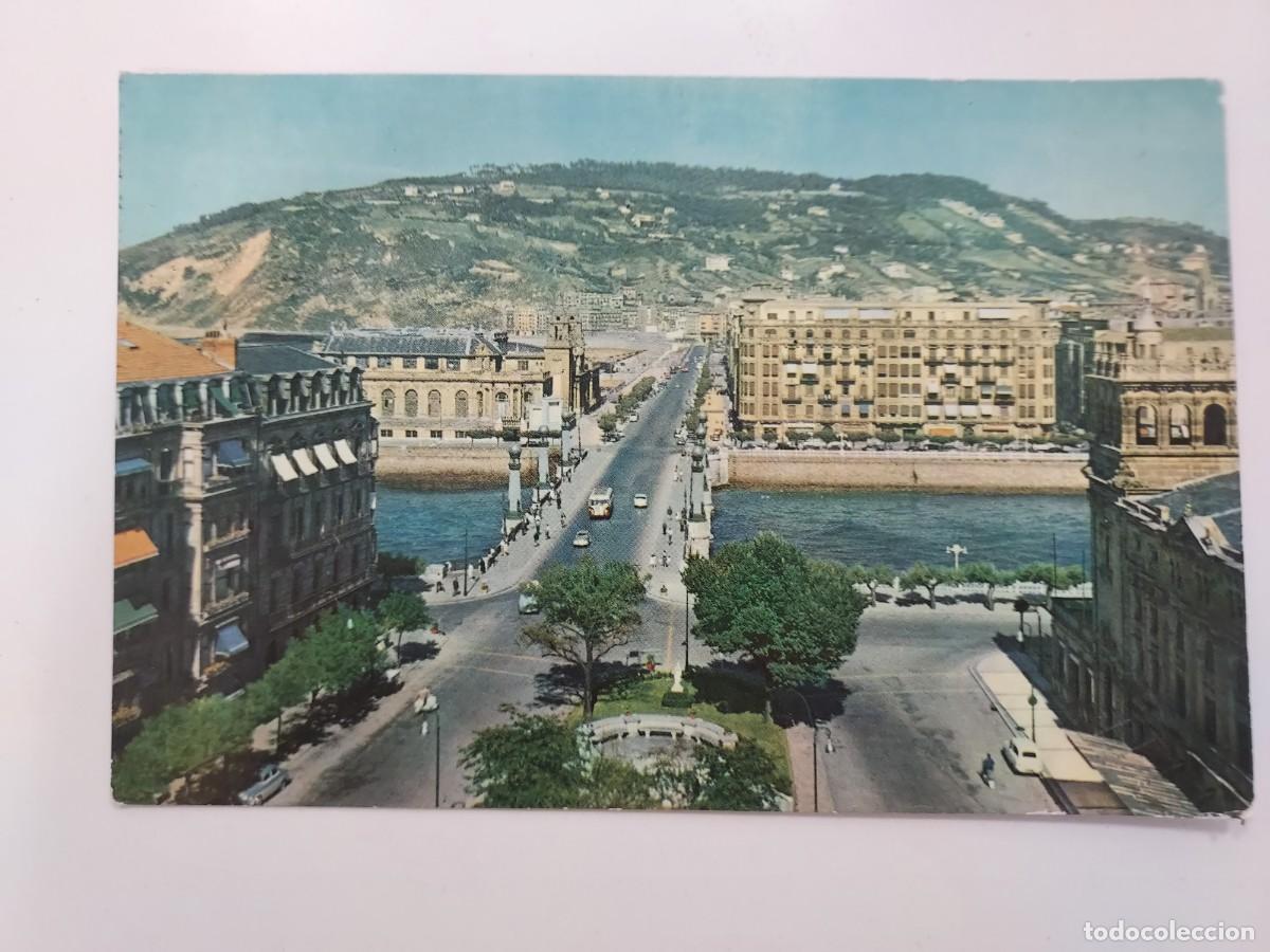 Postales: POSTAL SAN SEBASTIAN PUENTE DEL KURSAAL. 1959. SIN CIRCULAR
